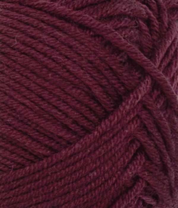 Nahaufnahme von Sandnes Garn Merinoull 4372 Deep Burgundy