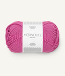Sandnes Garn Merinoull 4628 Magenta – Garn aus 100 % Superwash-Merinowolle