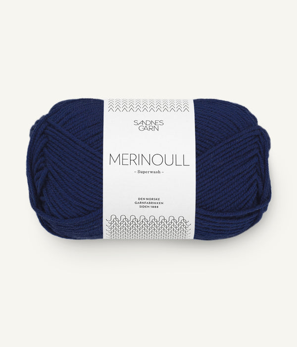 Sandnes Garn Merinoull 5575 Navy – Garn aus 100 % Superwash-Merinowolle