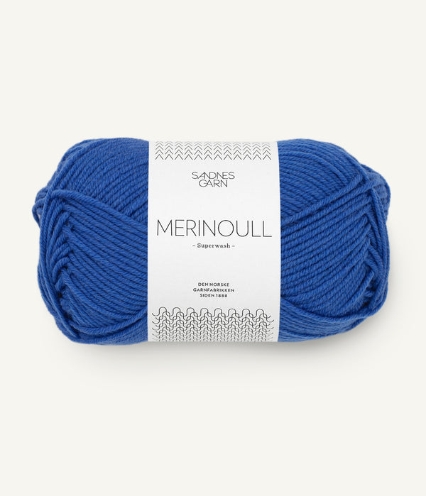 Sandnes Garn Merinoull 5845 Dazzling Blue– Garn aus 100 % Superwash-Merinowolle