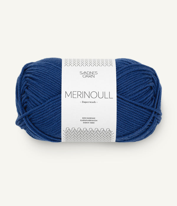 Sandnes Garn Merinoull 5846 True Blue – Garn aus 100 % Superwash-Merinowolle