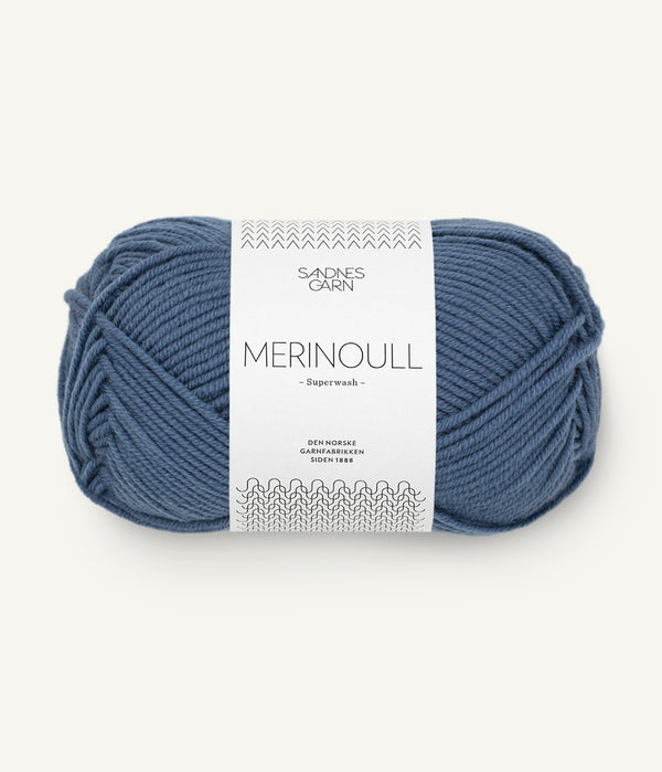 Sandnes Garn Merinoull 6052 Jeans – Garn aus 100 % Superwash-Merinowolle