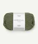 Sandnes Garn Merinoull 9062 Olive Geen – Garn aus 100 % Superwash-Merinowolle