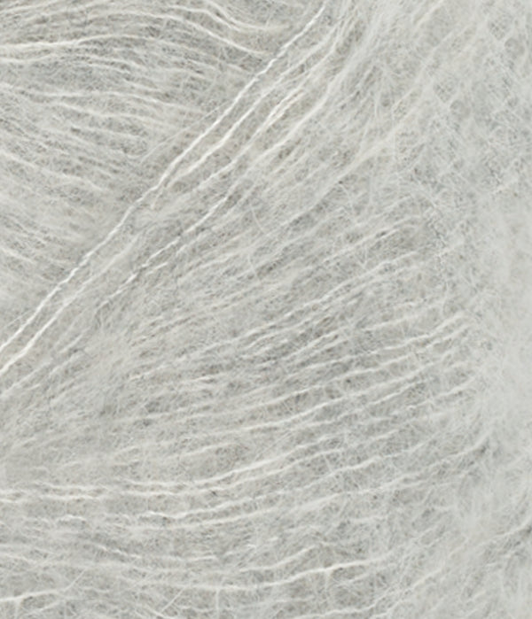 Tynn Silk Mohair 1022 light grey melange | Sandnes Garn