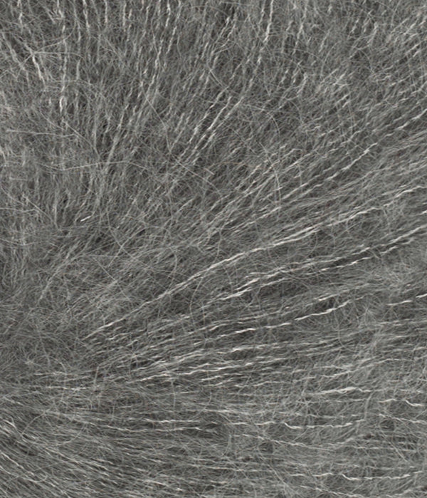 Tynn Silk Mohair 1053 dark grey melange | Sandnes Garn