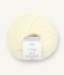 Sandnes Garn Tynn Silk Mohair 2009 Lemon Icing – Garn aus 57 % Mohair, 28 % Seide und 15 % Wolle