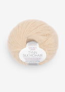 Sandnes Garn Tynn Silk Mohair 2511 Almond – Garn aus 57 % Mohair, 28 % Seide und 15 % Wolle