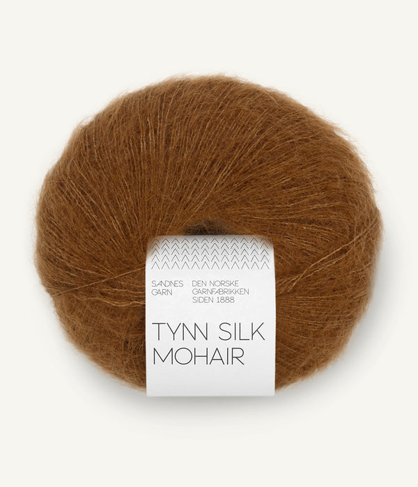 Sandnes Garn Tynn Silk Mohair 2573 Monks Robe – Garn aus 57 % Mohair, 28 % Seide und 15 % Wolle
