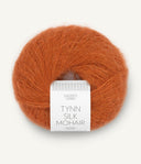 Sandnes Garn Tynn Silk Mohair 2745 Cognac – Garn aus 57 % Mohair, 28 % Seide und 15 % Wolle