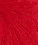 Nahaufnahme von Sandnes Garn Tynn Silk Mohair 4219 True Red