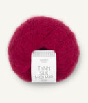 Sandnes Garn Tynn Silk Mohair 4255 Rumba Red – Garn aus 57 % Mohair, 28 % Seide und 15 % Wolle