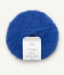 Sandnes Garn Tynn Silk Mohair 5845 Dazzling Blue – Garn aus 57 % Mohair, 28 % Seide und 15 % Wolle