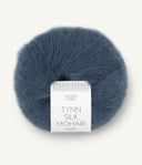 Sandnes Garn Tynn Silk Mohair 6081 Midnight Blue – Garn aus 57 % Mohair, 28 % Seide und 15 % Wolle