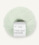 Sandnes Garn Tynn Silk Mohair 7911 Mint Green – Garn aus 57 % Mohair, 28 % Seide und 15 % Wolle