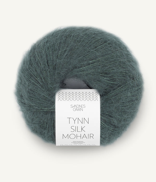 Sandnes Garn Tynn Silk Mohair 9080 Urban Chic – Garn aus 57 % Mohair, 28 % Seide und 15 % Wolle 