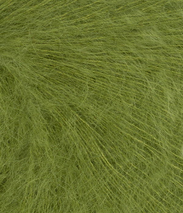 Nahaufnahme von Sandnes Garn Tynn Silk Mohair 9564 Matcha