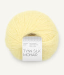 Sandnes Garn Tynn Silk Mohair 9602 Lemonade – Garn aus 57 % Mohair, 28 % Seide und 15 % Wolle