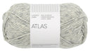 Sandnes Garn Atlas 1042 Grey Mottled – Garn aus 70 % norwegischer Lammwolle und 30 % Merinowolle