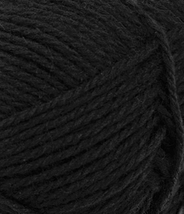 Nahaufnahme von Sandnes Garn Atlas 1099 Black