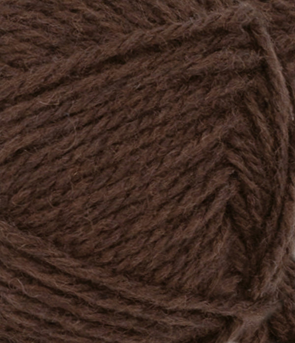Nahaufnahme von Sandnes Garn Atlas 3591 Dark Brown Mottled