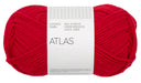 Sandnes Garn Atlas 4219 True Red – Garn aus 70 % norwegischer Lammwolle und 30 % Merinowolle