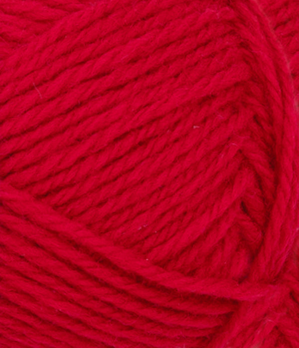 Nahaufnahme von Sandnes Garn Atlas 4219 True Red