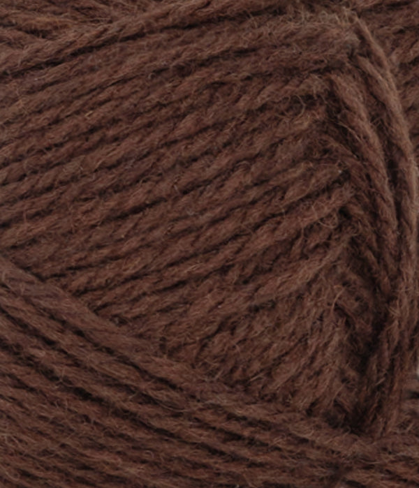 Nahaufnahme von Sandnes Garn Atlas by PetiteKnit 3091 Cacao Nibs