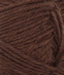 Nahaufnahme von Sandnes Garn Atlas by PetiteKnit 3091 Cacao Nibs