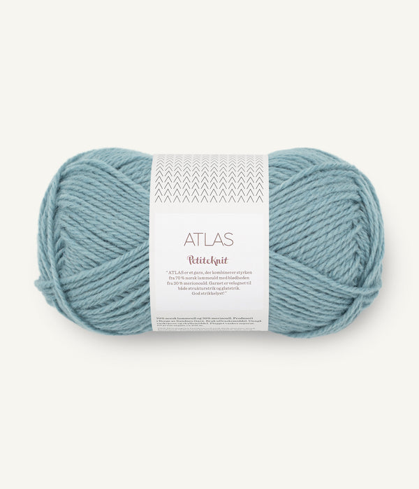 Sandnes Garn Atlas by PetiteKnit 6351 September– Garn aus 70 % norwegischer Lammwolle und 30 % Merinowolle
