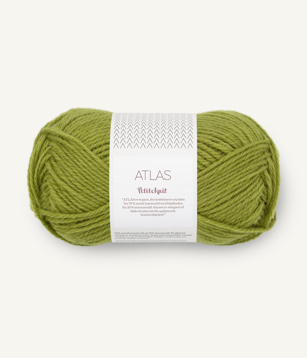Sandnes Garn Atlas by PetiteKnit 9564 atcha – Garn aus 70 % norwegischer Lammwolle und 30 % Merinowolle