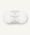 Sandnes Garn Tynn Line 1001 True White – Sommergarn aus Baumwolle, Viskose und Leinen