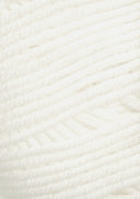 Nahaufnahme von Sandnes Garn Mandarin Petit 1002 White