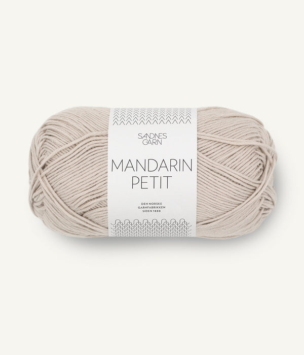 Sandnes Garn Mandarin Petit 2205 Khaki – Baumwollgarn aus 100 % Baumwolle