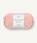 Sandnes Garn Mandarin Petit 4002 Light Blossom – Baumwollgarn aus 100 % Baumwolle