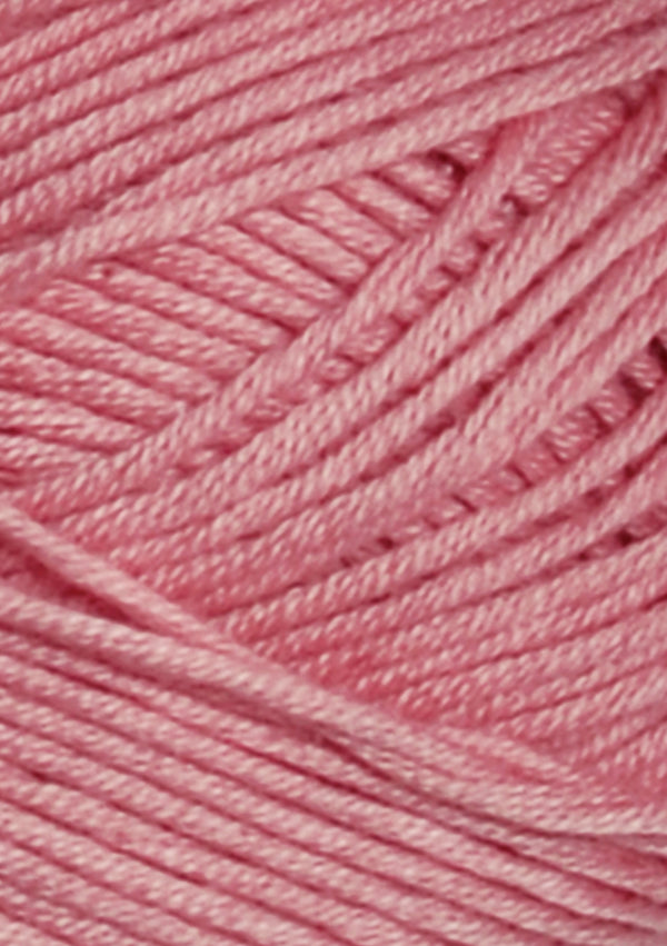 Nahaufnahme von Sandnes Garn Mandarin Petit 4323 Rosa