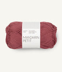 Sandnes Garn Mandarin Petit 4353 Rustic Rose – Baumwollgarn aus 100 % Baumwolle