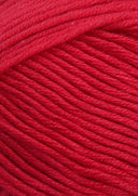 Nahaufnahme von Sandnes Garn Mandarin Petit 4418 Dark Red