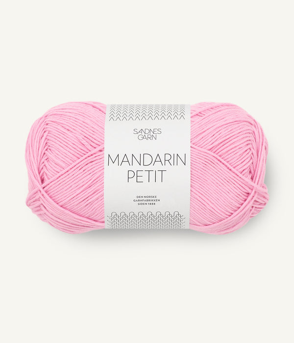 Sandnes Garn Mandarin Petit 4813 Pink Lilac – Baumwollgarn aus 100 % Baumwolle