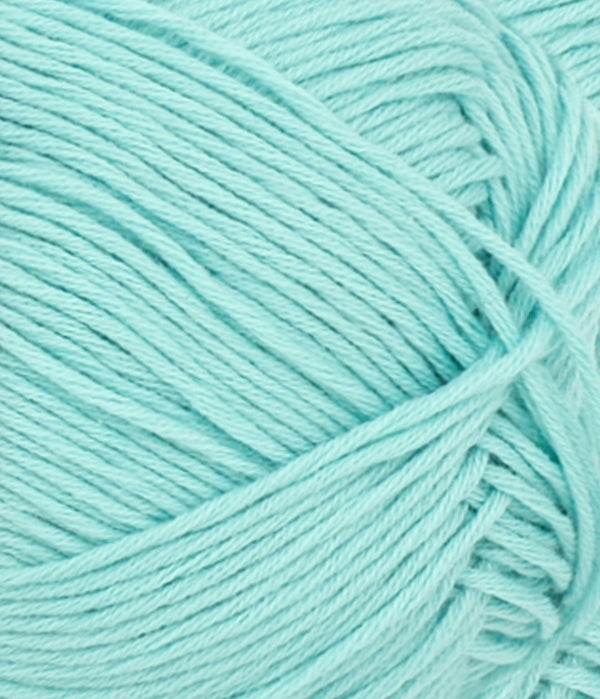 Nahaufnahme von Sandnes Garn Mandarin Petit 7213 Turquoise Blue