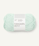 Sandnes Garn Mandarin Petit 7911 Mint Green – Baumwollgarn aus 100 % Baumwolle