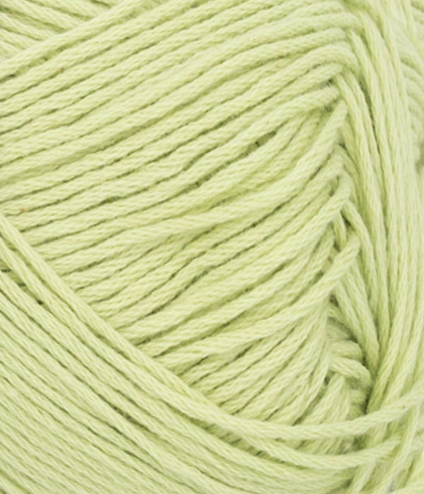 Nahaufnahme von Sandnes Garn Mandarin Petit 9523 Lime Punch