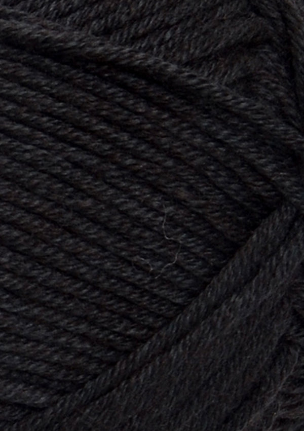 Nahaufnahme von Sandnes Garn Duo 1099 Black