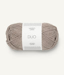Sandnes Garn Duo 2650 Beige Mottled – Garn aus 55 % Merinowolle und 45 % Baumwolle