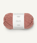 Sandnes Garn Duo 3543 Warm Brown Mottled – Garn aus 55 % Merinowolle und 45 % Baumwolle