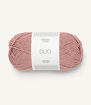 Sandnes Garn Duo 4032 Dusty Pink – Garn aus 55 % Merinowolle und 45 % Baumwolle