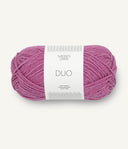 Sandnes Garn Duo 4628 Magenta – Garn aus 55 % Merinowolle und 45 % Baumwolle