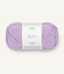 Sandnes Garn Duo 5023 Lilac – Garn aus 55 % Merinowolle und 45 % Baumwolle
