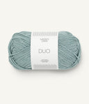Sandnes Garn Duo 6841 Aqua – Garn aus 55 % Merinowolle und 45 % Baumwolle