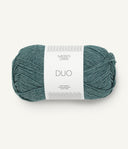 Sandnes Garn Duo 6862 Aqua – Garn aus 55 % Merinowolle und 45 % Baumwolle