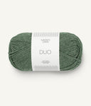 Sandnes Garn Duo 8072 Forest – Garn aus 55 % Merinowolle und 45 % Baumwolle